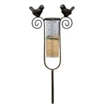 Pluviomètre vintage - chemin de campagne - marron - l. 14 x l. 5 x ht. 100 cm - extérieur - fonte Pluviomètre vintage - chemin de campagne - marron - l. 14 x l. 5 x ht. 100 cm - extérieur - fonte