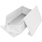 Boîte à gâteau - pme - bco894 - plastique - rectangulaire - 35 x 25 x 152 cm Boîte à gâteau - pme - bco894 - plastique - rectangulaire - 35 x 25 x 152 cm