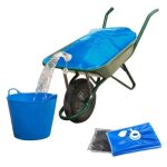 Poche � eau - fishtec - 80 l - plastique souple r�sistant - tapis antid�rapant - embout arrosage