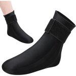 Poche de glace pour cheville - chaussettes - rutilisables en gel - confortable - flexible - noir
