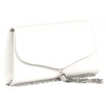 Pochette c�r�monie - nyls cr�ation - pochette femme ivoire satin classe mariage sac soiree creme prettya ...