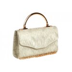 Pochette c�r�monie - nyls cr�ation - sac de soiree dore tendance pochette femme mariage classe syofy ...