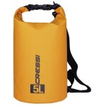 Sac �tanche - cressi - dry bag premium - 5l - imperm�able - flottant - orange