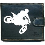Pochette etui portefeuille homme porte monnaie cartes moto cross
