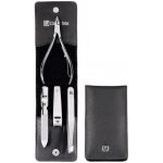 Pochette à manucure 4 pièces - zwilling - cuir noir - accessoires pour ongles Pochette à manucure 4 pièces - zwilling - cuir noir - accessoires pour ongles