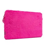 Pochette ordinateur fluffy 13 - 14 pouces hot pink imoshion
