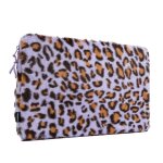 Pochette ordinateur fluffy 15 - 16 pouces leopard lilac imoshion