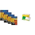 Pochette � plastifier - fellowes - 54 x 86 mm - 250 microns - brillant - 100 pi�ces