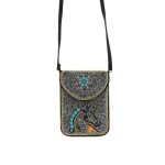Pochette portable perles cheval