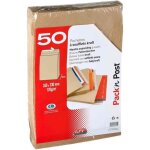 Pochettes � soufflets - gpv - 280 x 375 mm - kraft brun - 50 pi�ces - soufflets 30 mm