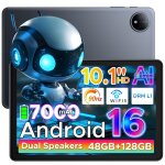 Pockam p10 tablette tactile android 16 tablette avec clavier 10. 1 pouces 7000mah 48gbrom + 128gbram ...