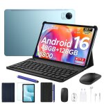 Tablette tactile 10. 1 pouces pockam p10 pro android 16 tablette avec clavier 48go + 128go 8000mah octa ...