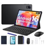Tablette tactile 10. 1 pouces pockam p10 pro android 16 tablette avec clavier 48go + 128go 8000mah octa ...
