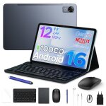 Pockam p12 android 1612 tablette avec clavier2. 4k 120hz 10000mah 48go + 128go gemini aitablette tactile ...