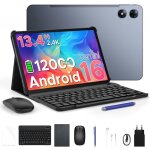 Tablette tactile 13. 4 pouces 2. 4k pockam p13 pro android 16 tablette avec clavier 12000mah octa core ...