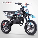 Pocket cross probike 49 / mini moto enfant 50cc / dition 2025 / bleu