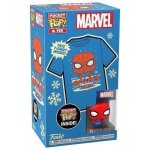 Pocket pop! & tee - marvel - holiday spiderman taille xl