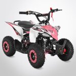 Pocket quad tirax 49 - mini quad enfant 50cc - rose et blanc Pocket quad tirax 49 - mini quad enfant 50cc - rose et blanc