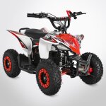 Pocket quad tirax 800w - mini quad enfant Électrique 800 w - rouge et blanc Pocket quad tirax 800w - mini quad enfant Électrique 800 w - rouge et blanc