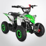 Pocket quad tirax 800w - mini quad enfant Électrique 800 w - vert et blanc Pocket quad tirax 800w - mini quad enfant Électrique 800 w - vert et blanc