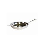 Poêle - baumstal - esprit cuivre - 28 cm - acier inox 18 / 10 - compatible tous feux Poêle - baumstal - esprit cuivre - 28 cm - acier inox 18 / 10 - compatible tous feux