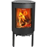 Po�le � bois - aduro - aduro 23 - 9 kw - vitre frontale incurv�e et vitres lat�rales - option de cuisson ...