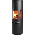 Po�le � bois - aduro 9. 7 - 50300 - 6 kw - noir