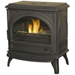 Po�le � bois - godin - 366109 - 7 kw - fonte - noir