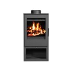 Po�le � bois v05 parma �l�gant classe a - blanc - performance et efficacit� �nerg�tique