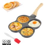 Poele a crepe induction 4 trous petite poele a pancakes poele oeuf antiadhsive poles  crpes et blinis ...