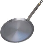 Pole  crpes professionnelle en fer minral 24 cm - de buyer