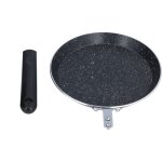 Po�le � cr�pes - xvx - 28 cm - pierre m�dicale - antiadh�sive - r�sistante aux rayures