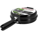 Po�le double tournante aeternum - 24 cm - induction - rev�tement antiadh�sif effet pierre petra vera ...