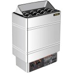 Pole lectrique inox pour sauna 9kw avec contrle intgr anti - vieillissement - bazarland30