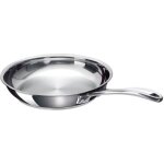 Poêle à frire chef en inox non revêtu - d: 28 cm - lisse (sans couvercle) Poêle à frire chef en inox non revêtu - d: 28 cm - lisse (sans couvercle)