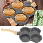 Pole  frire  oeufs pole  omelette friture 4 trous antiadhsives pancake maker pour cuisinire  ...