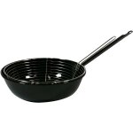 Po�le � friture - baumalu - 28 cm - acier inox - tous feux dont induction