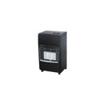 Poêle à gaz - eltra - atriaz - 4200w - noir - acier - contrôle de flamme Poêle à gaz - eltra - atriaz - 4200w - noir - acier - contrôle de flamme