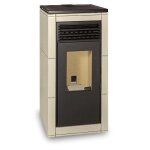 Po�le � granul�s - ferlux - nerea - 10 kw - autonomie 10 � 24. 5h - rendement 90%