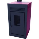 Pole  granuls - fm - bp - ch1 - 75kw - rouge et noir - arrire