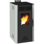 Poêle à granulés invicta adrano - 73 kw - rendement 887% - gris Poêle à granulés invicta adrano - 73 kw - rendement 887% - gris
