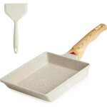 Pole  omelette japonaise avec spatule en silicone pole  frire  ?ufs
