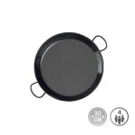 Poêle à paella - edm - Ø30cm - acier émaillé - pour 4 personnes - tous feux compatibles Poêle à paella - edm - Ø30cm - acier émaillé - pour 4 personnes - tous feux compatibles