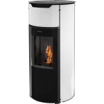 Po�le � pellets - aduro - p1. 4 - 50704b - 8 kw - blanc