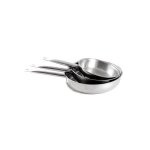 Pole - inox - 28 cm - triple fond diffuseur - poigne froide - compatible induction
