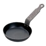 Pole professionnelle  blinis en acier bleui 120 mm - de buyer