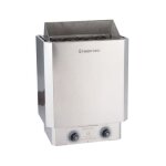Pole  sauna 9 kw premium avec commandes intgres finitions inox