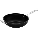 Pole wok - le creuset - aluminium forg - 30 cm - anti - adhrent - compatible induction