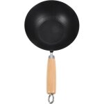 Po�le wok japonais - dok - compatible induction - antiadh�sif - poign�e isolante - convient pour gaz ...