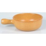 Polon - grenier alpin - savoyard - terre cuite cramique - diamtre 21 cm - hauteur 9 cm